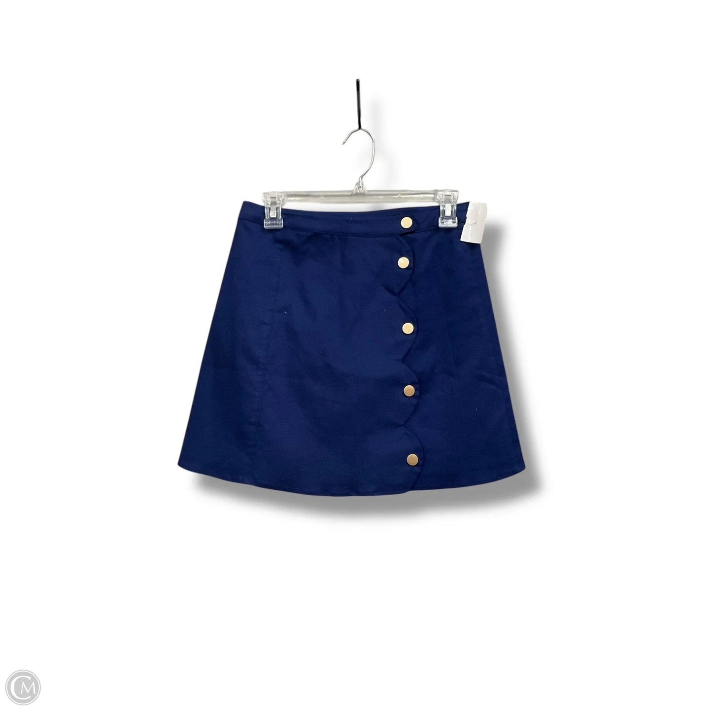 Skirt Mini & Short By Harper In Blue, Size: S