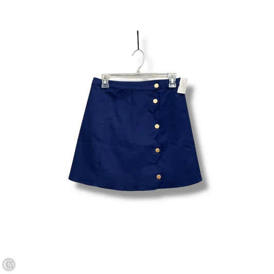 Skirt Mini & Short By Harper In Blue, Size: S