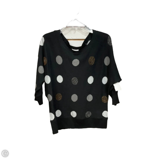 Sweater By Charter Club In Polkadot Pattern, Size: Xl