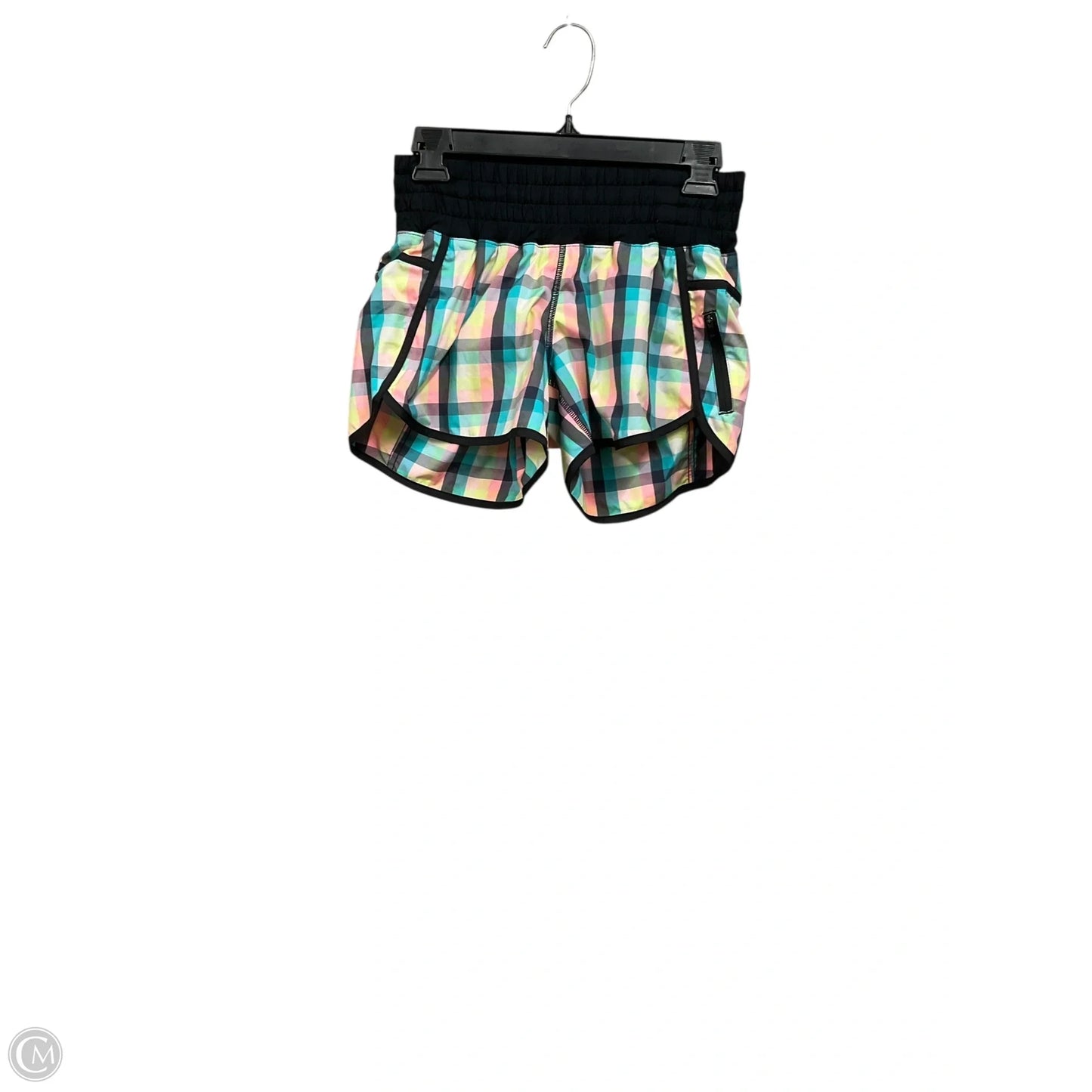 Athletic Shorts By Lululemon In Multi-colored, Size: 6