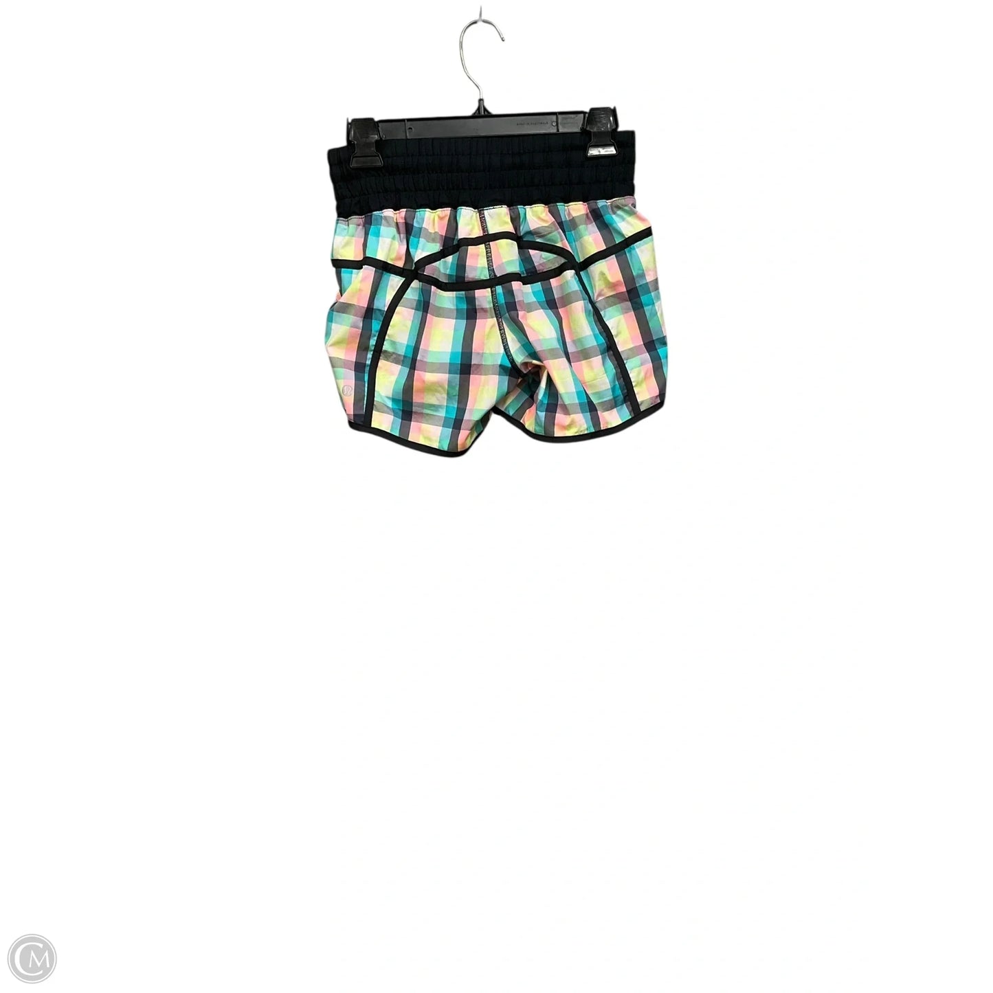 Athletic Shorts By Lululemon In Multi-colored, Size: 6