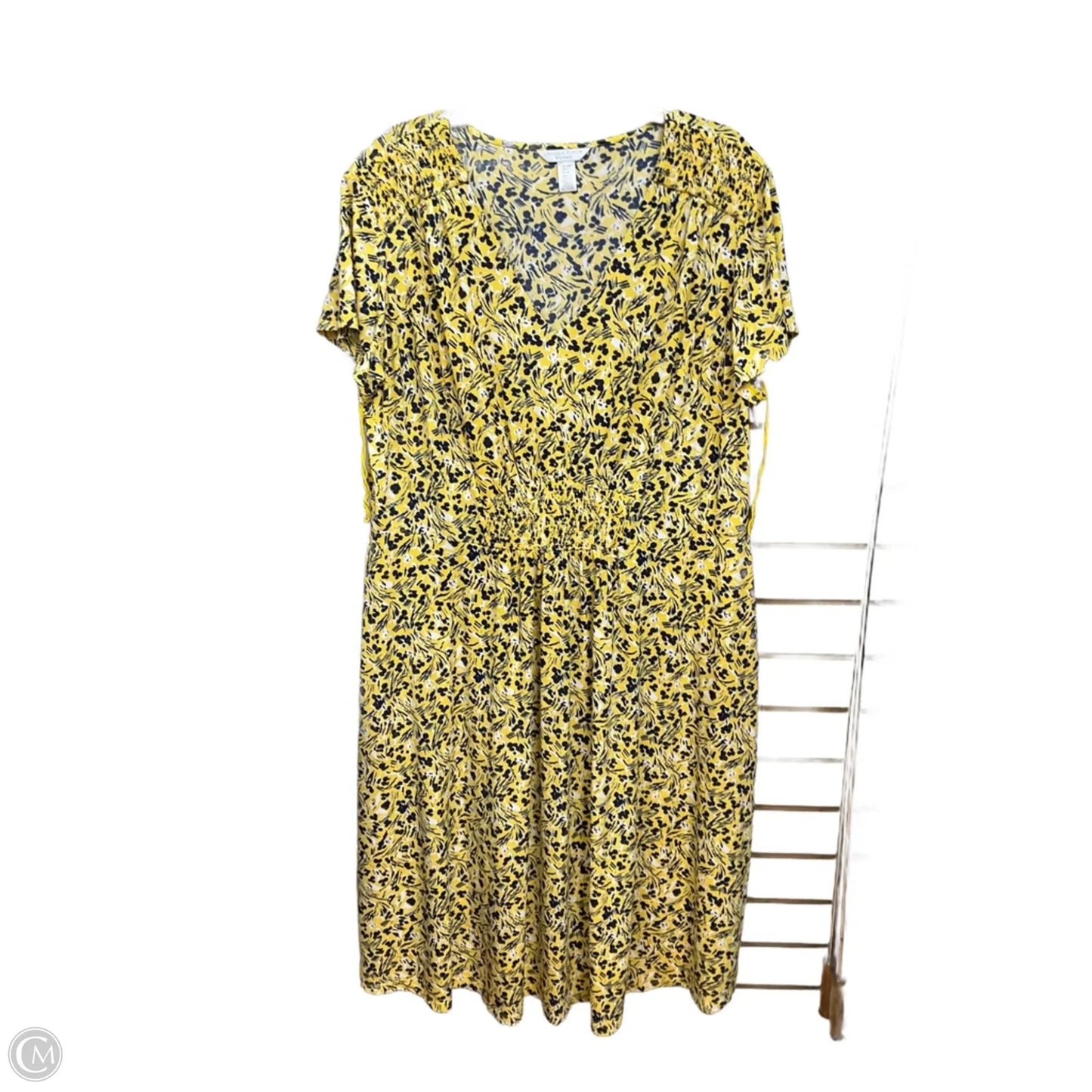 Dress Casual Maxi By London Times In Floral Print, Size: 2x