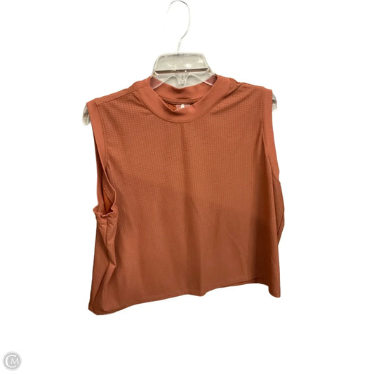 Athletic Tank Top By Calia In Brown, Size: Xxl