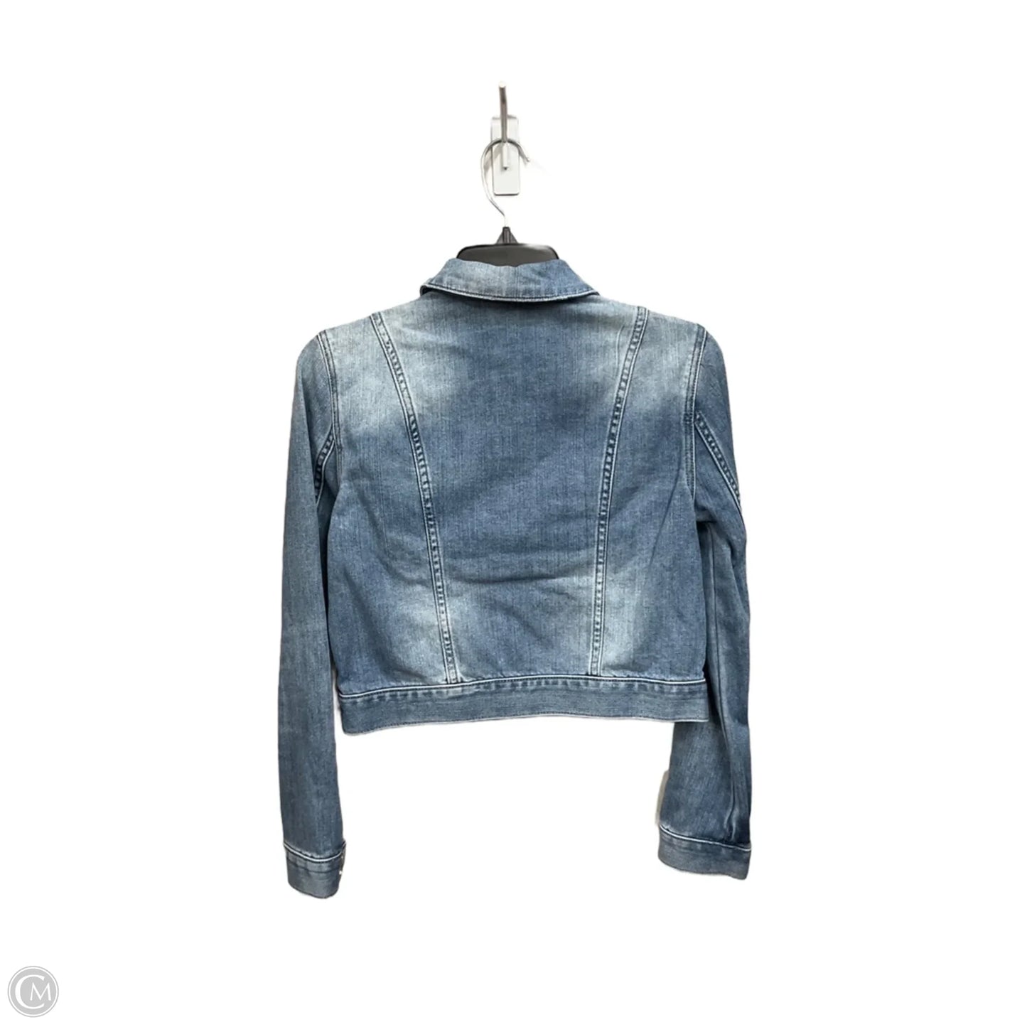 Jacket Denim By White House Black Market In Blue Denim, Size: Xxs