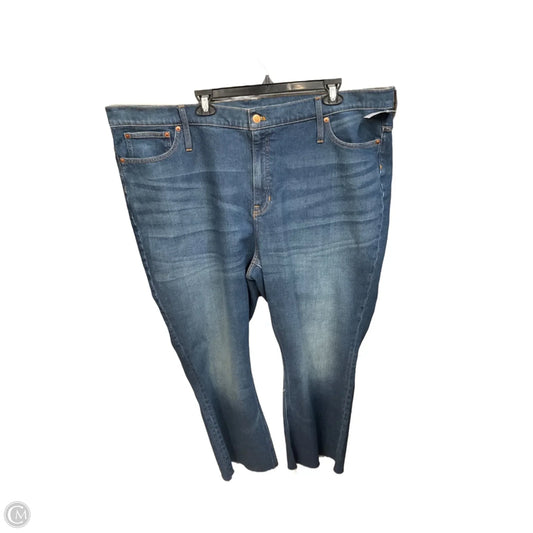 Jeans Cropped By J. Crew In Blue Denim, Size: 24