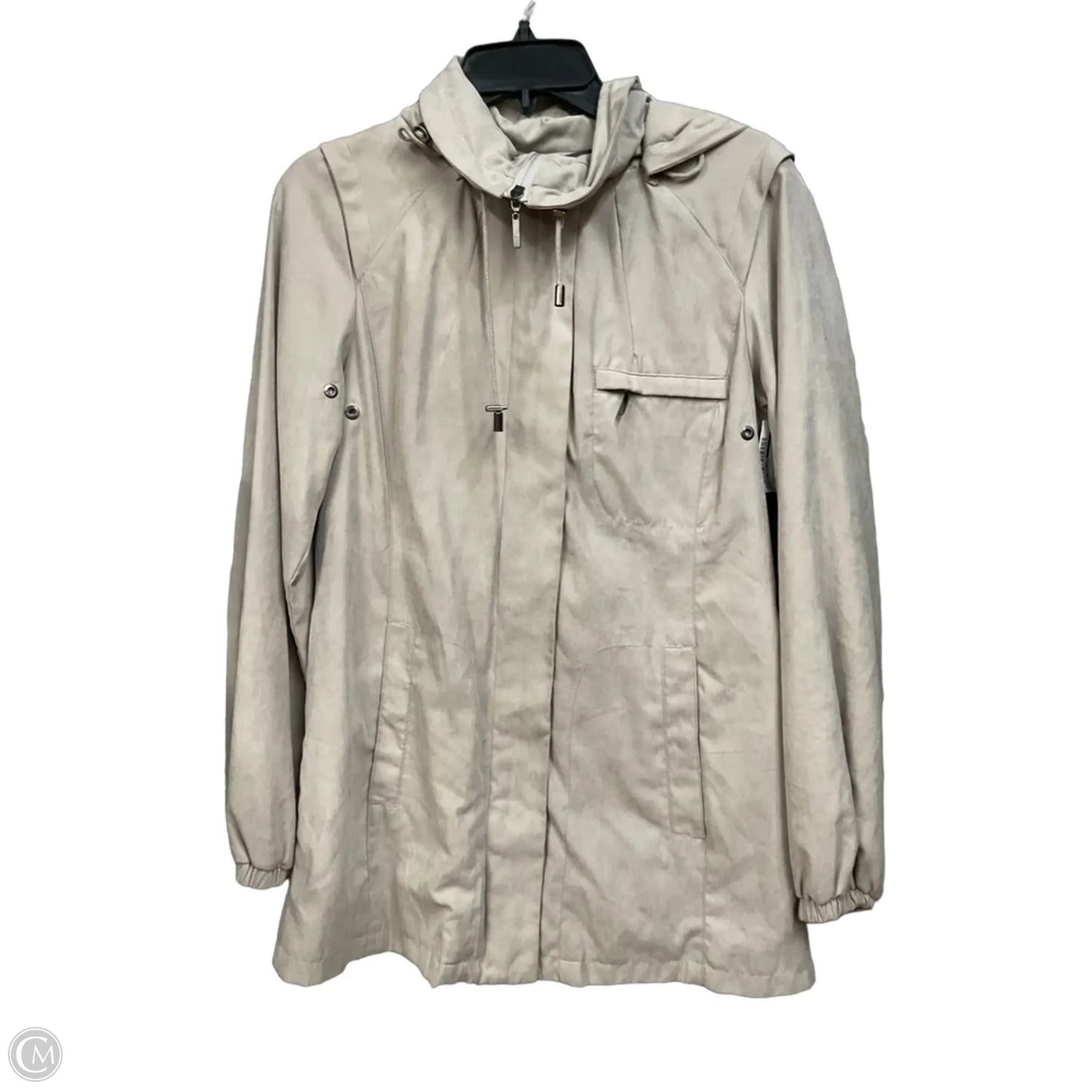 Jacket Utility By Jones New York In Tan, Size: S