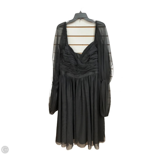 Dress Casual Midi By Eloquii In Blue, Size: Xl