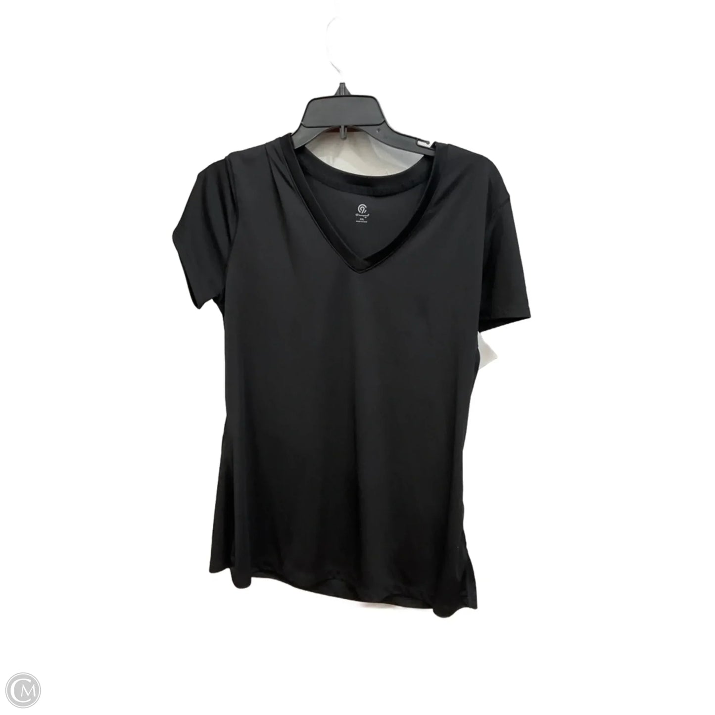 Athletic Top Short Sleeve By C9 By Champion In Black, Size: Xxl