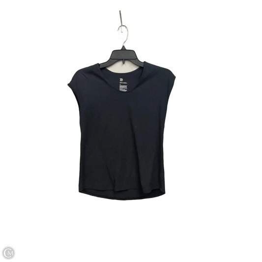 Athletic Top Short Sleeve By All In Motion In Black, Size: Xs