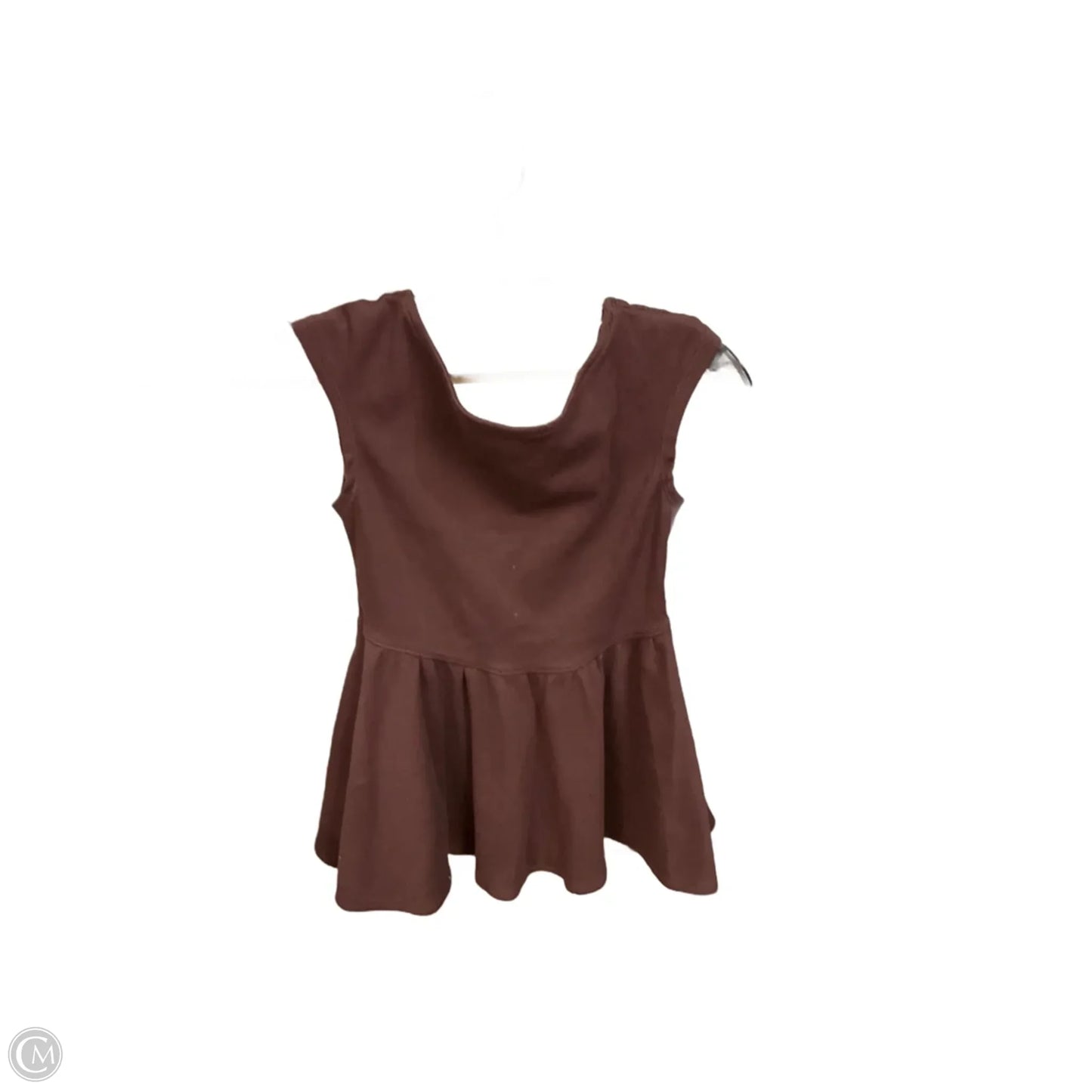 Top Short Sleeve Basic By Free People In Brown, Size: Xs