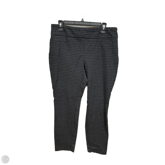 Pants Leggings By Dalia In Plaid Pattern, Size: 12
