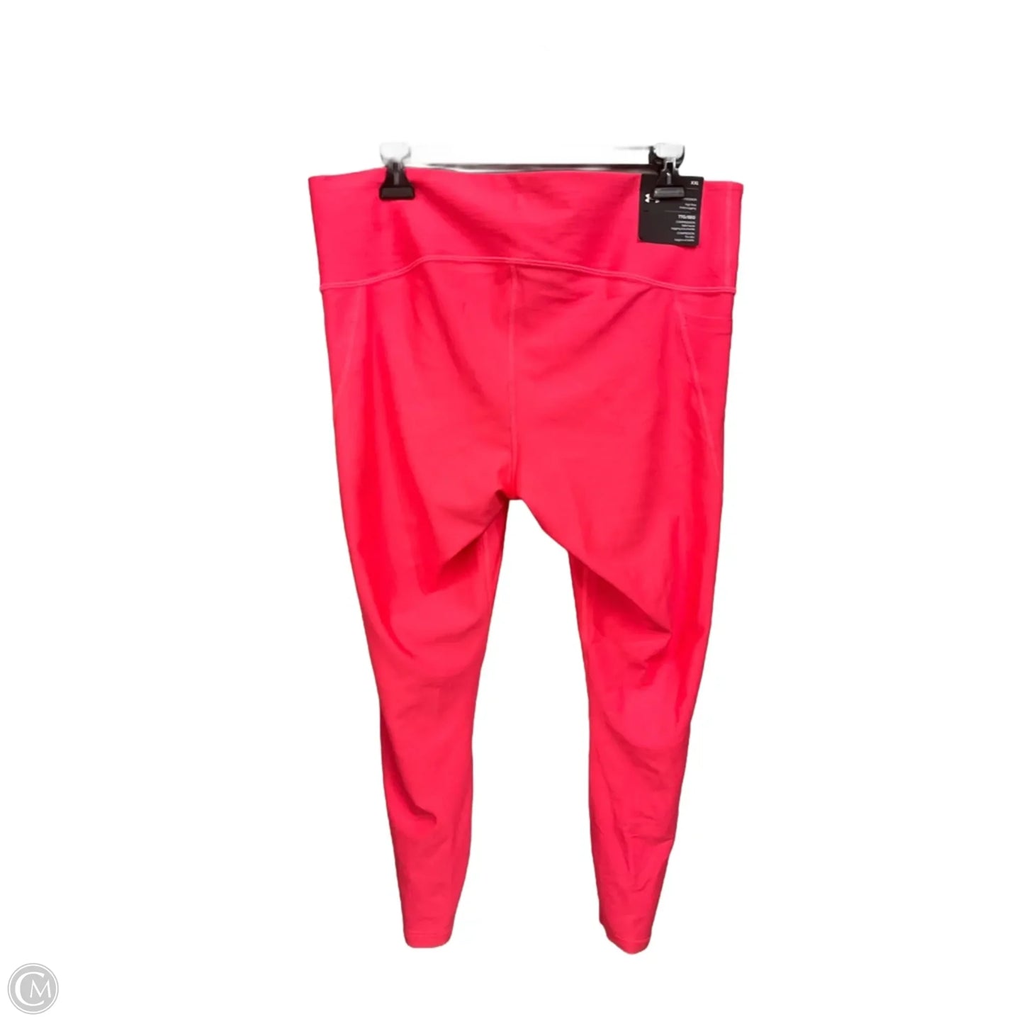 Athletic Leggings By Under Armour In Pink, Size: Xxl