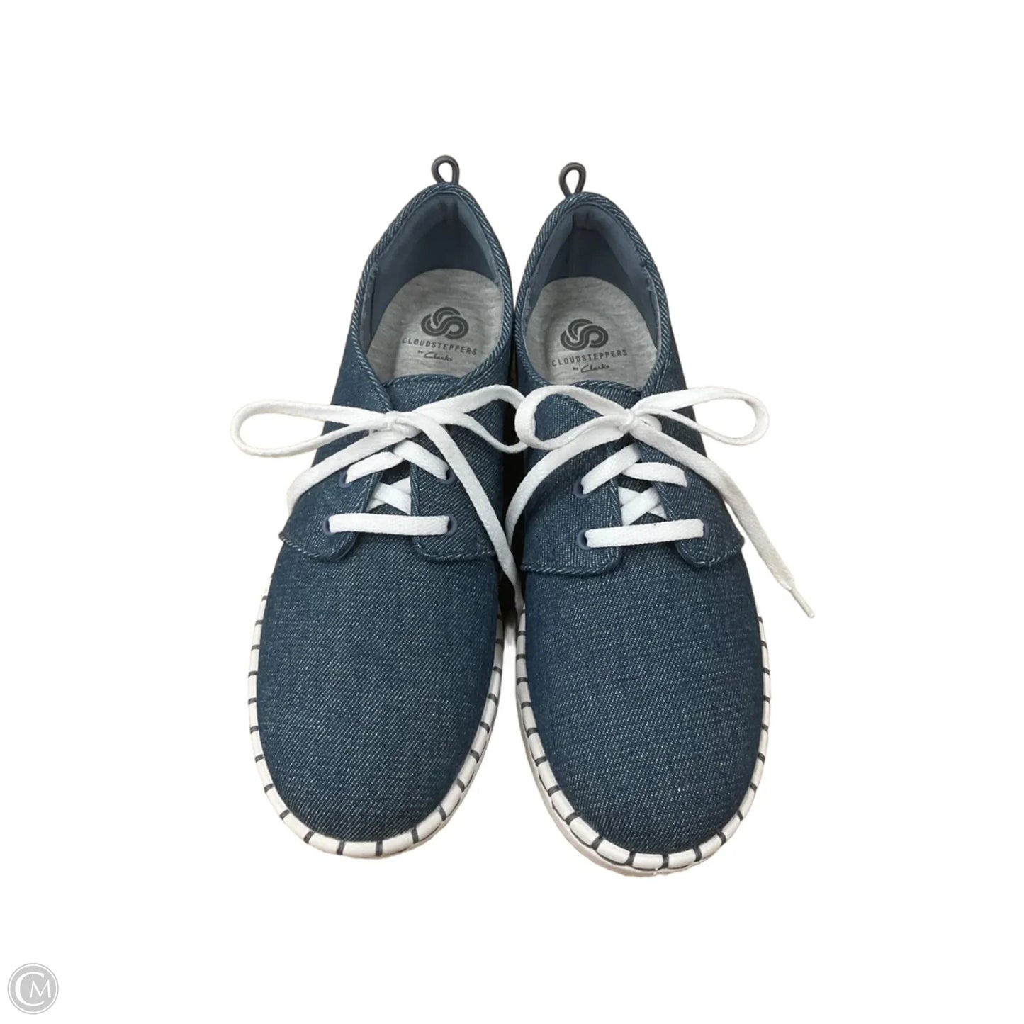 Shoes Flats By Clarks In Blue, Size: 8
