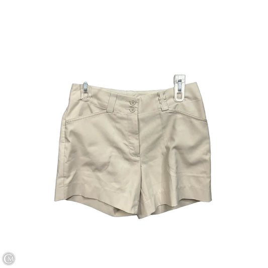 Athletic Shorts By Nike Apparel In Tan, Size: Xs