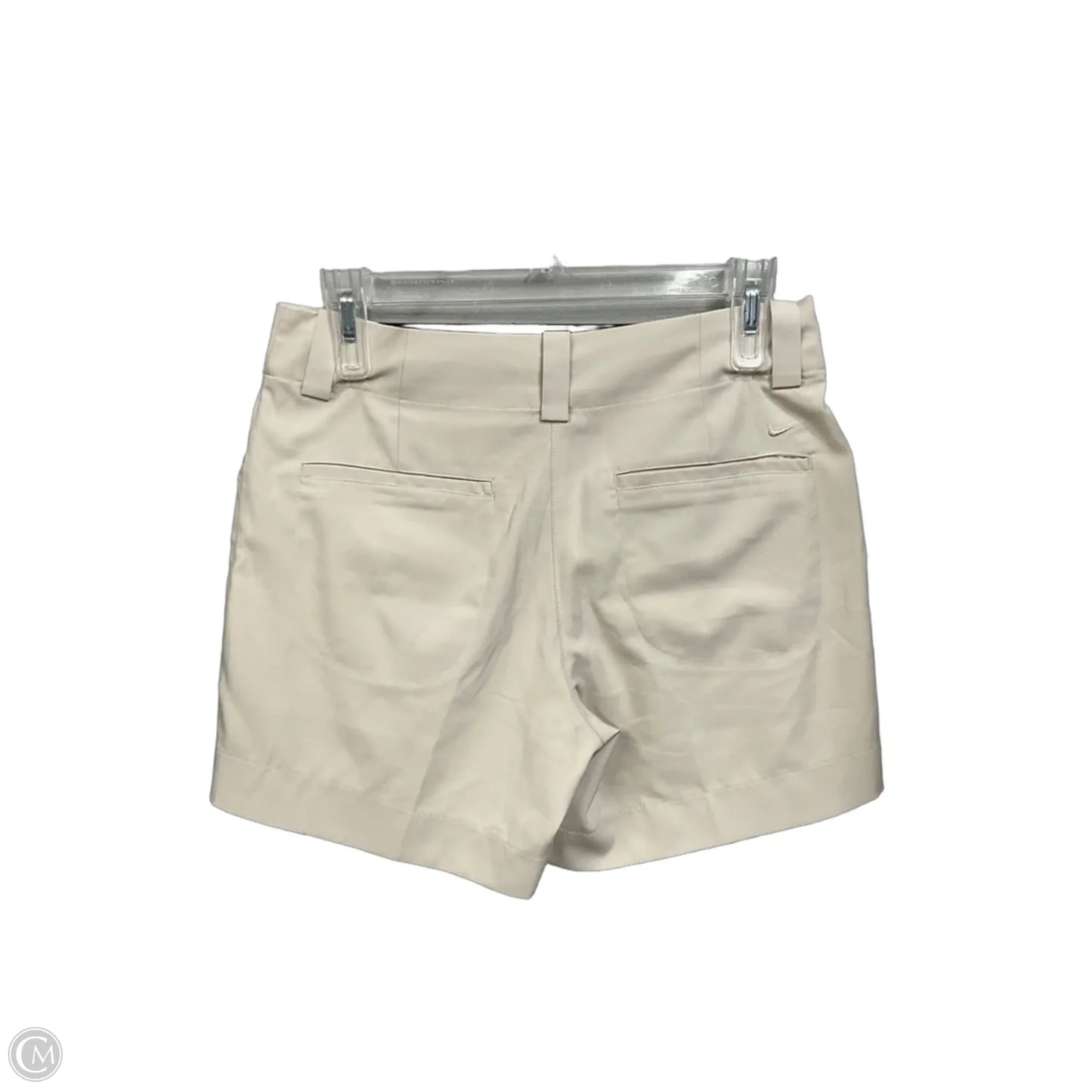 Athletic Shorts By Nike Apparel In Tan, Size: Xs