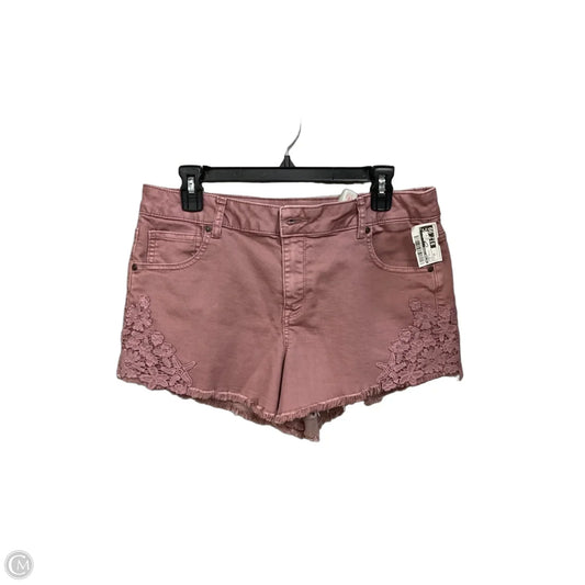 Shorts By Altard State In Pink Denim, Size: 12