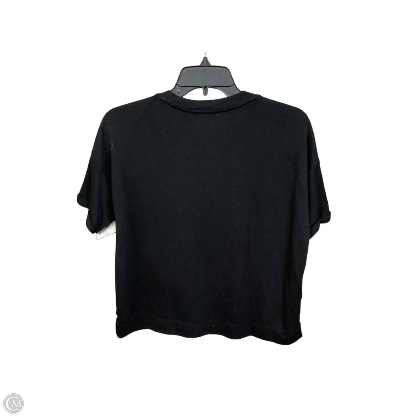 Top Short Sleeve Basic By Loft In Black, Size: S