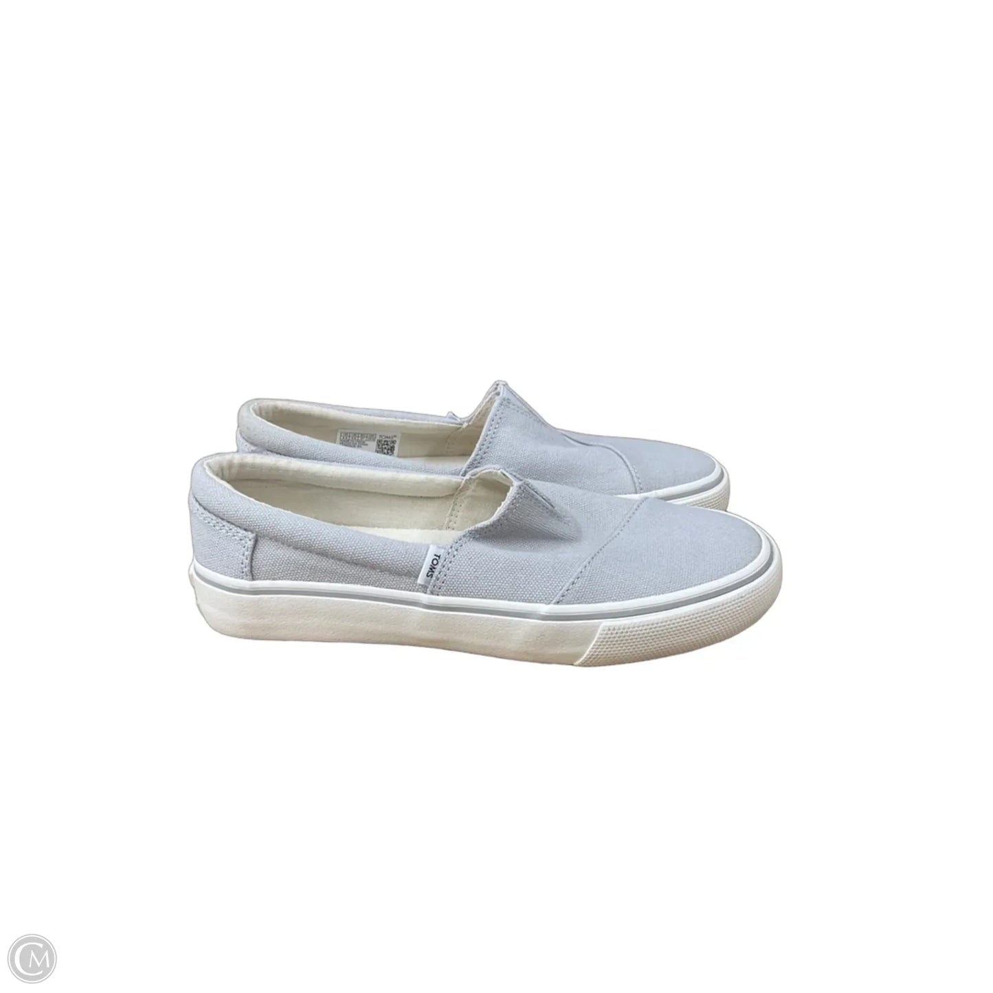 Shoes Flats By Toms In Grey, Size: 6.5