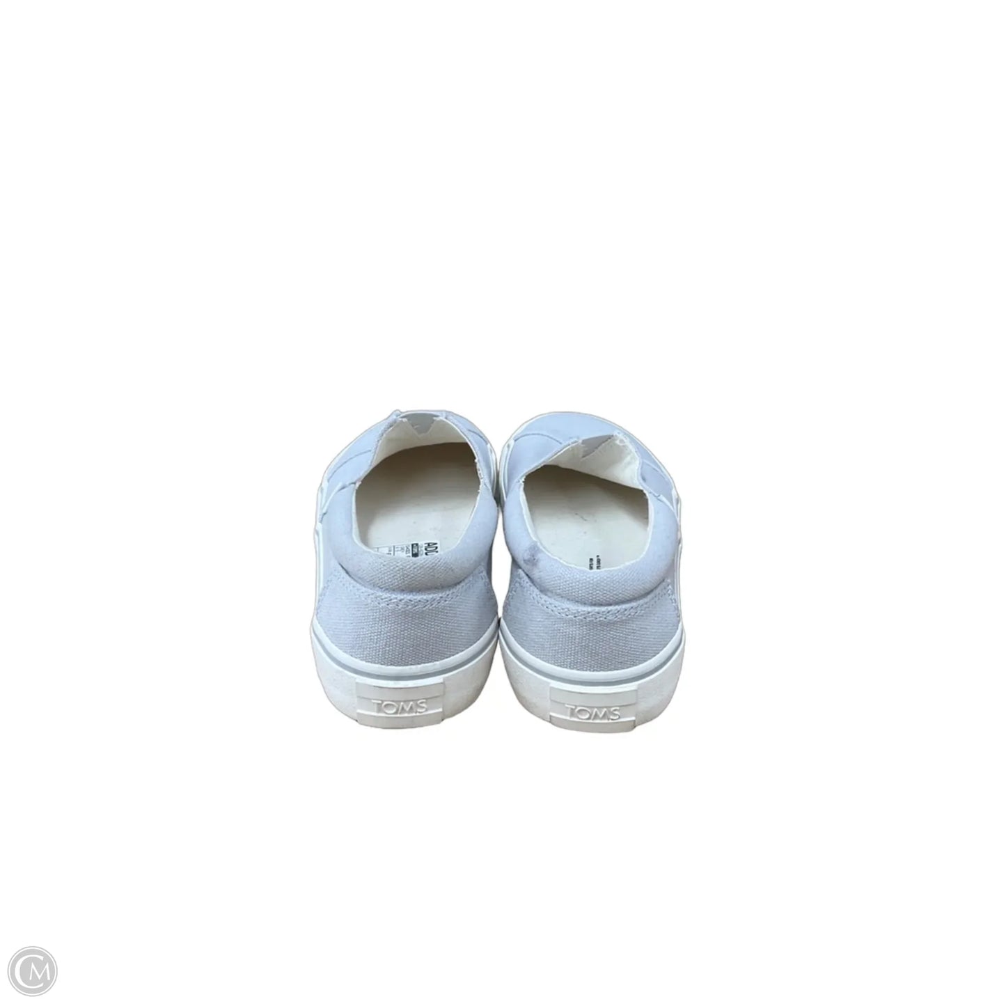 Shoes Flats By Toms In Grey, Size: 6.5