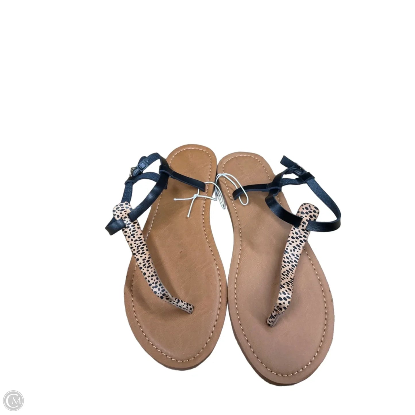 Sandals Flats By Universal Thread In Tan, Size: 10