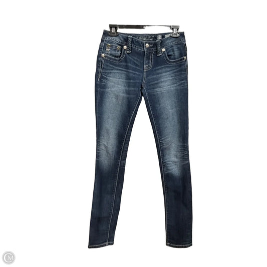 Jeans Skinny By Miss Me In Blue Denim, Size: 0