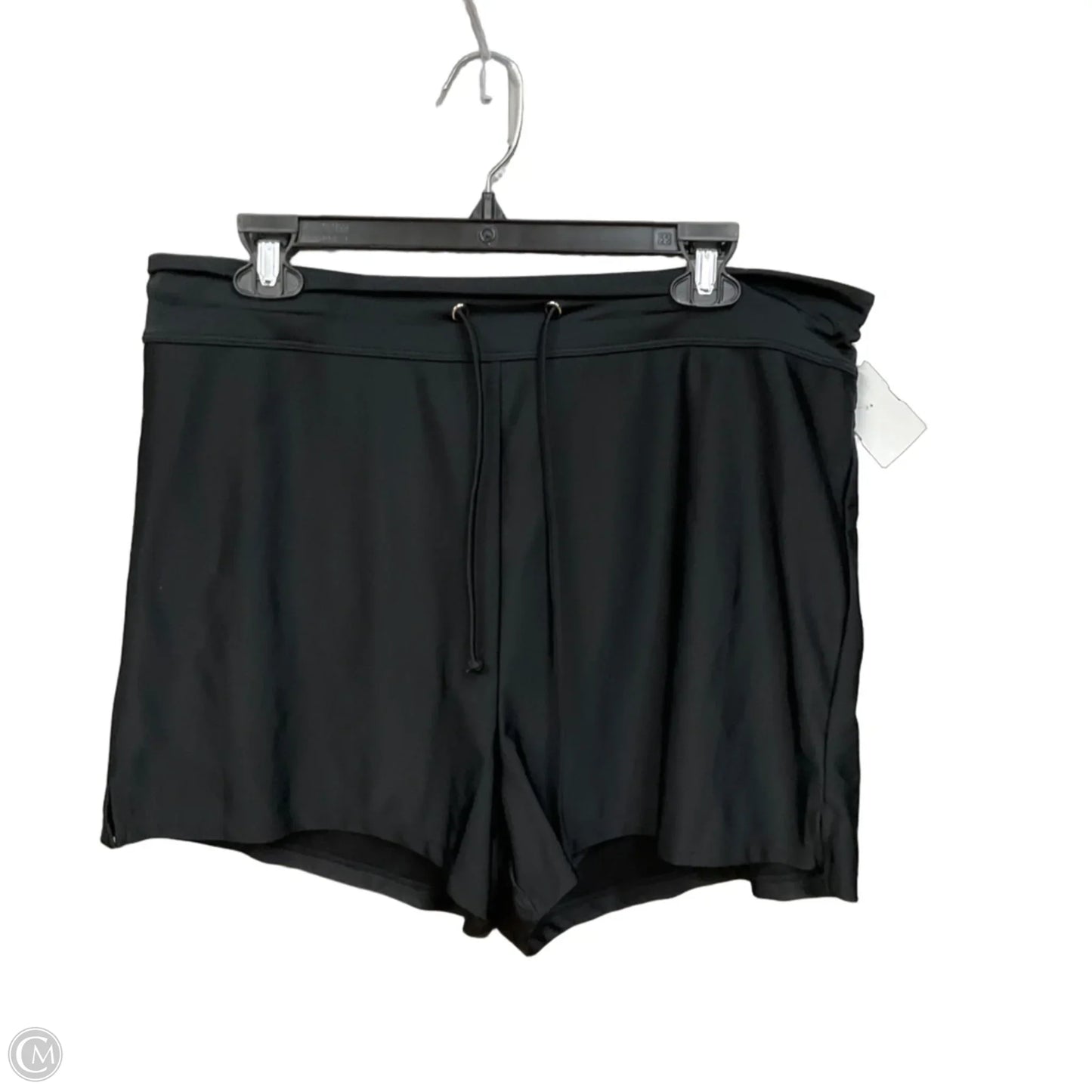 Swimsuit Bottom By Clothes Mentor In Black, Size: Xl