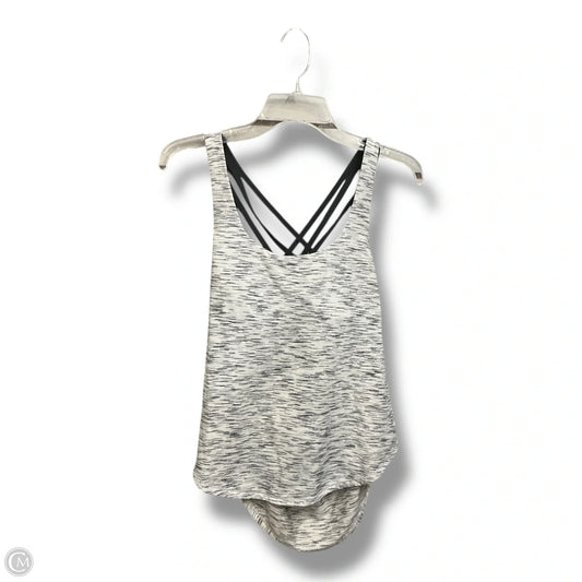 Athletic Tank Top By Lululemon In Grey, Size: 6