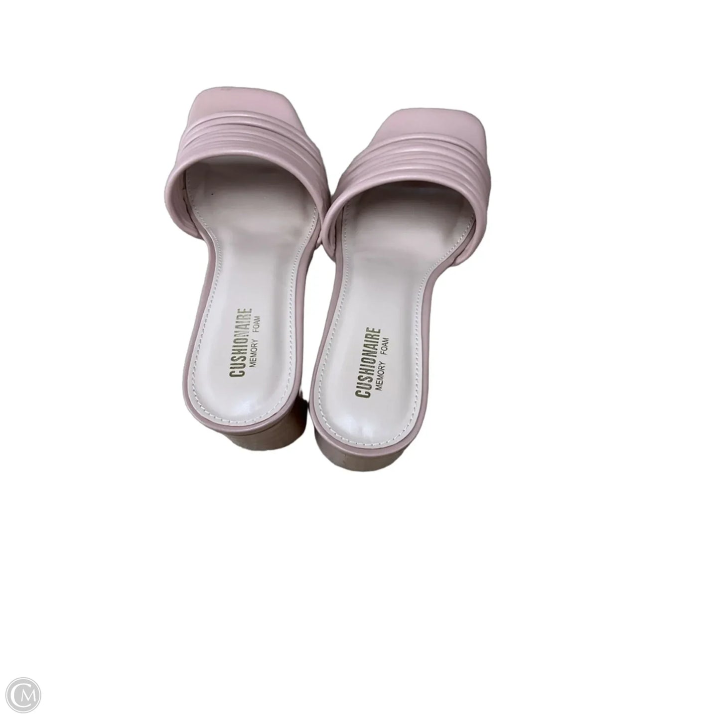 Sandals Flats By Gentle Souls In Pink & Tan, Size: 8