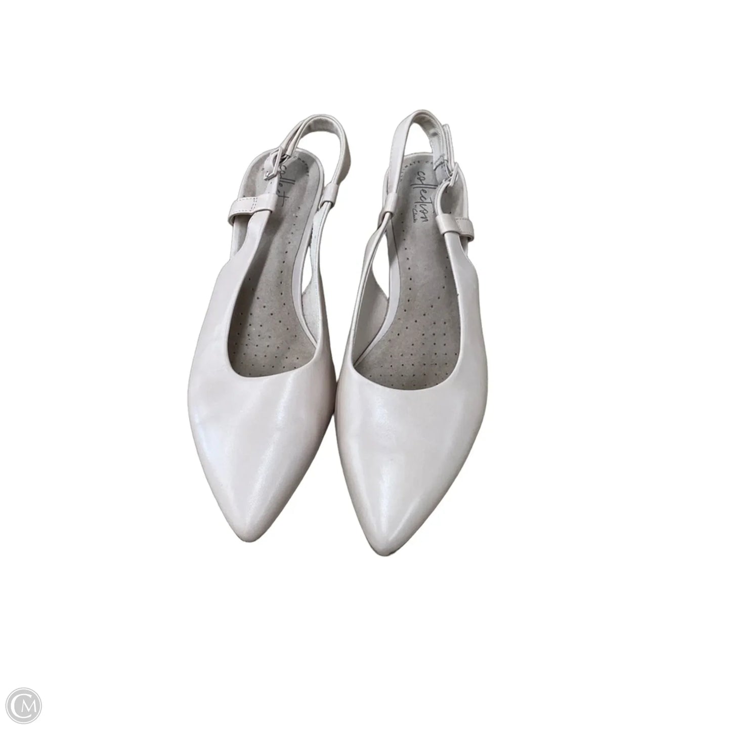 Shoes Heels Kitten By Clarks In Tan, Size: 9.5