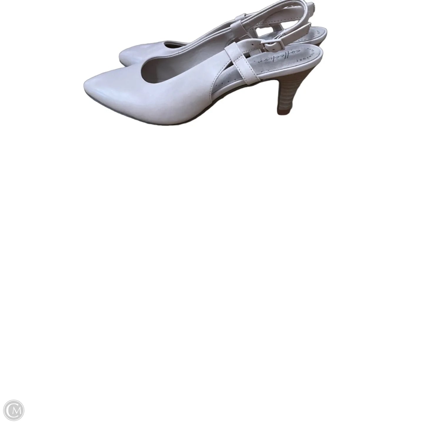 Shoes Heels Kitten By Clarks In Tan, Size: 9.5