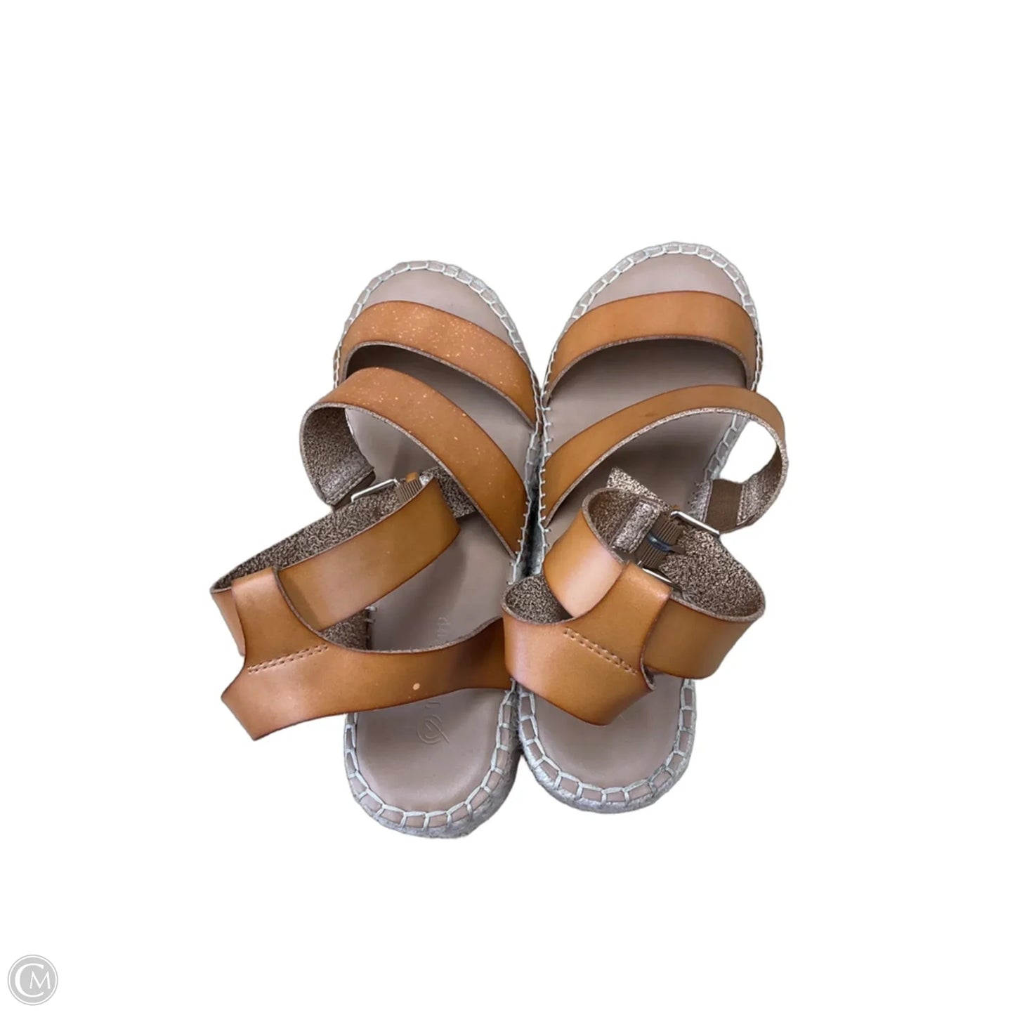 Sandals Flats By The Drop In Tan, Size: 9