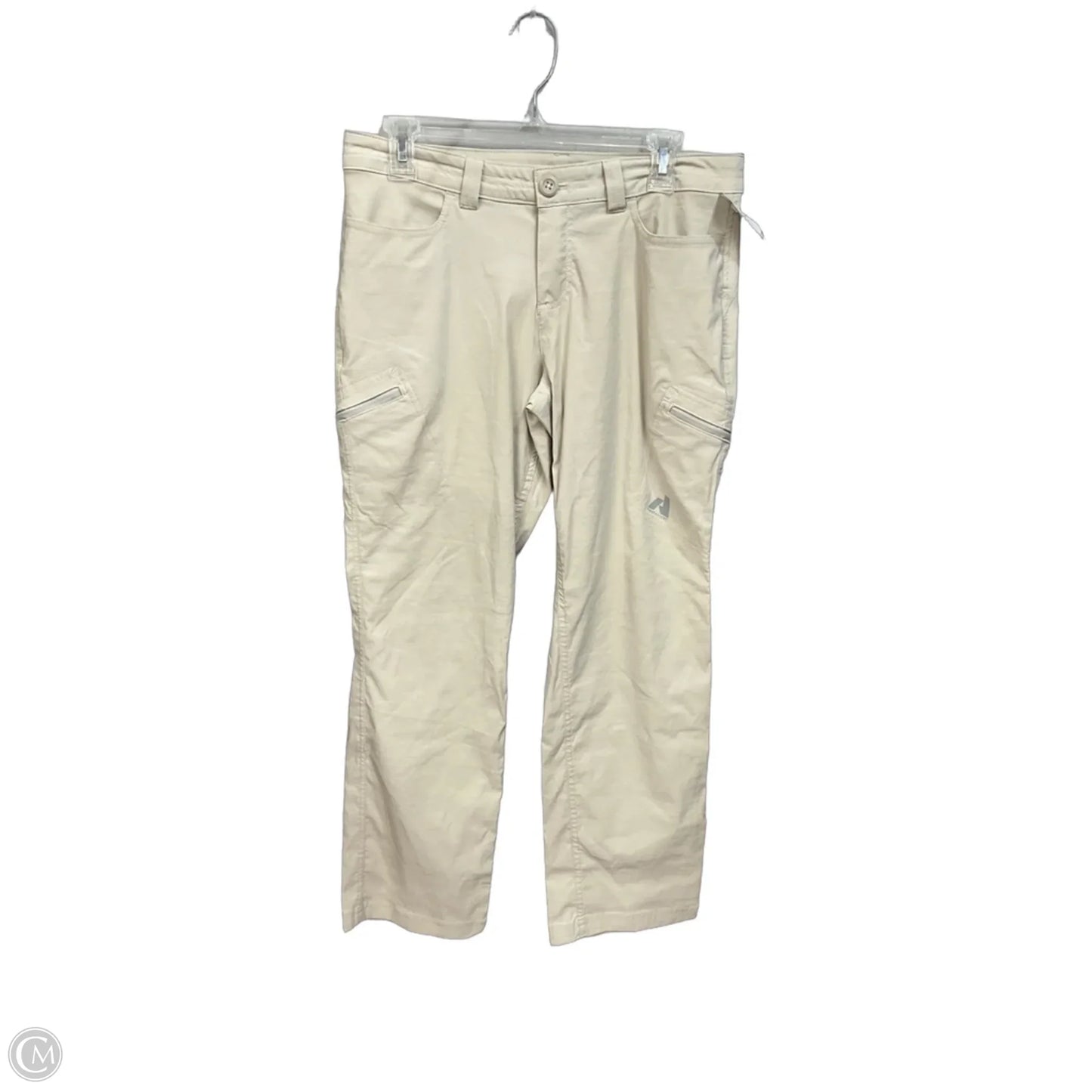 Athletic Pants By Eddie Bauer In Tan, Size: Mp