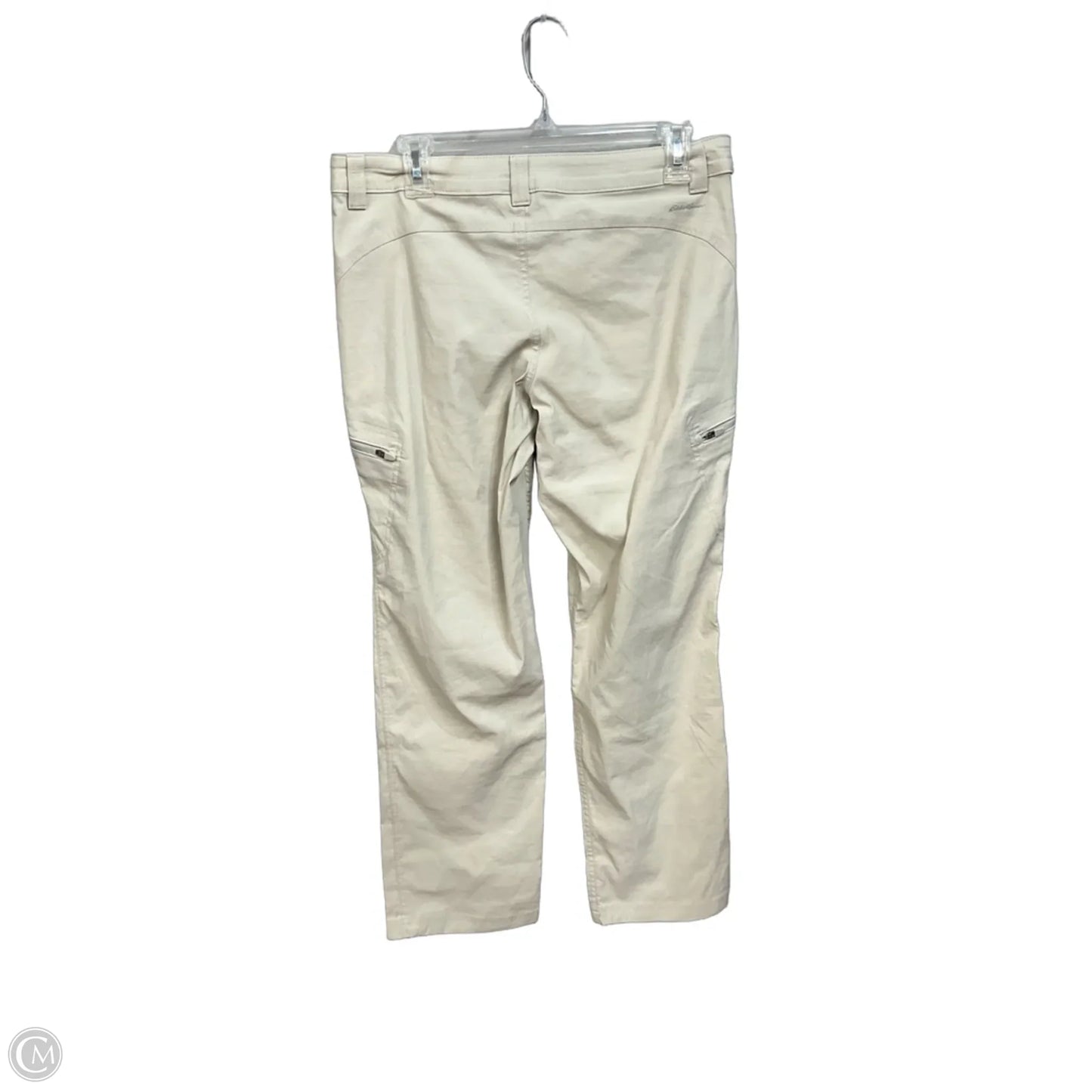Athletic Pants By Eddie Bauer In Tan, Size: Mp