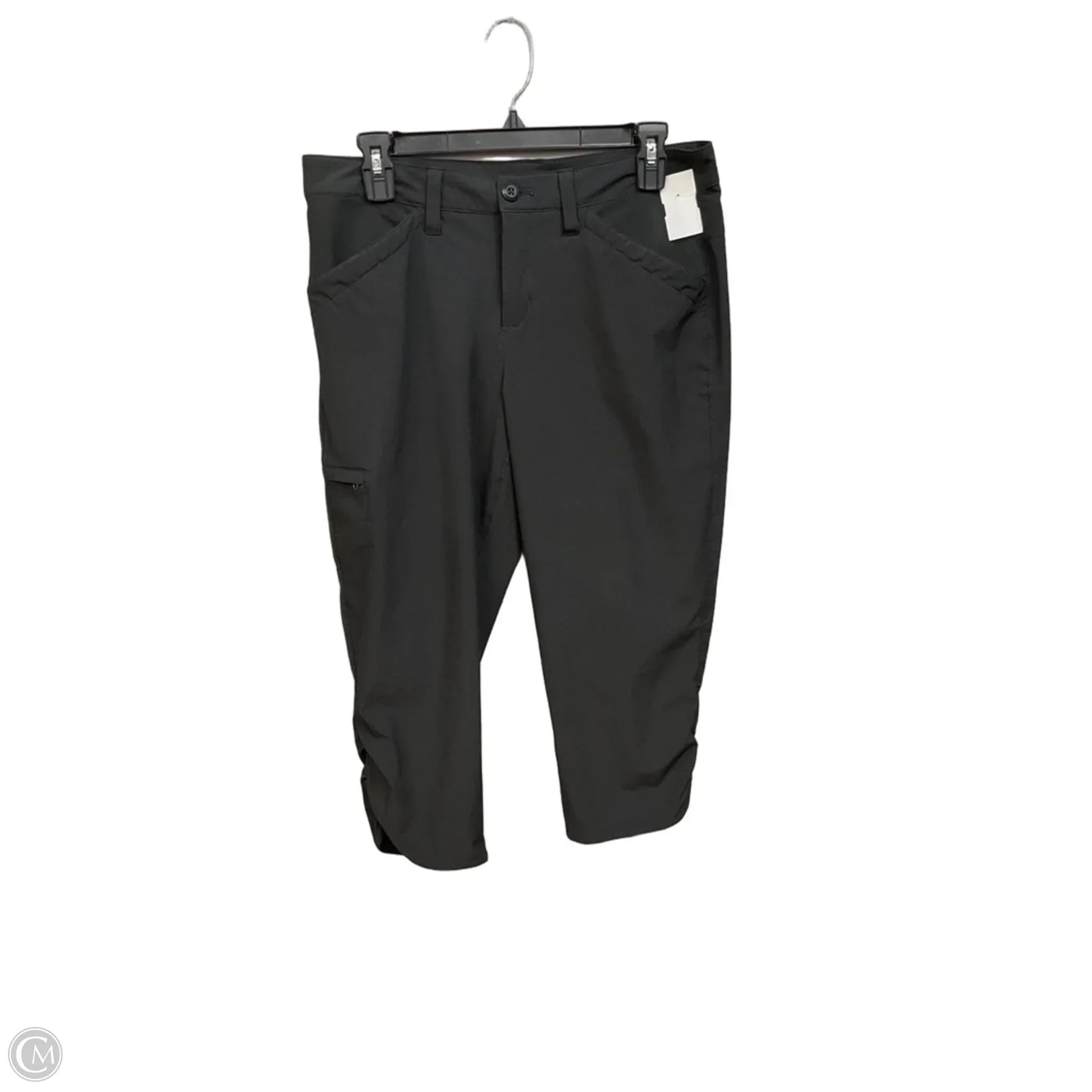 Athletic Capris By Eddie Bauer In Black, Size: M