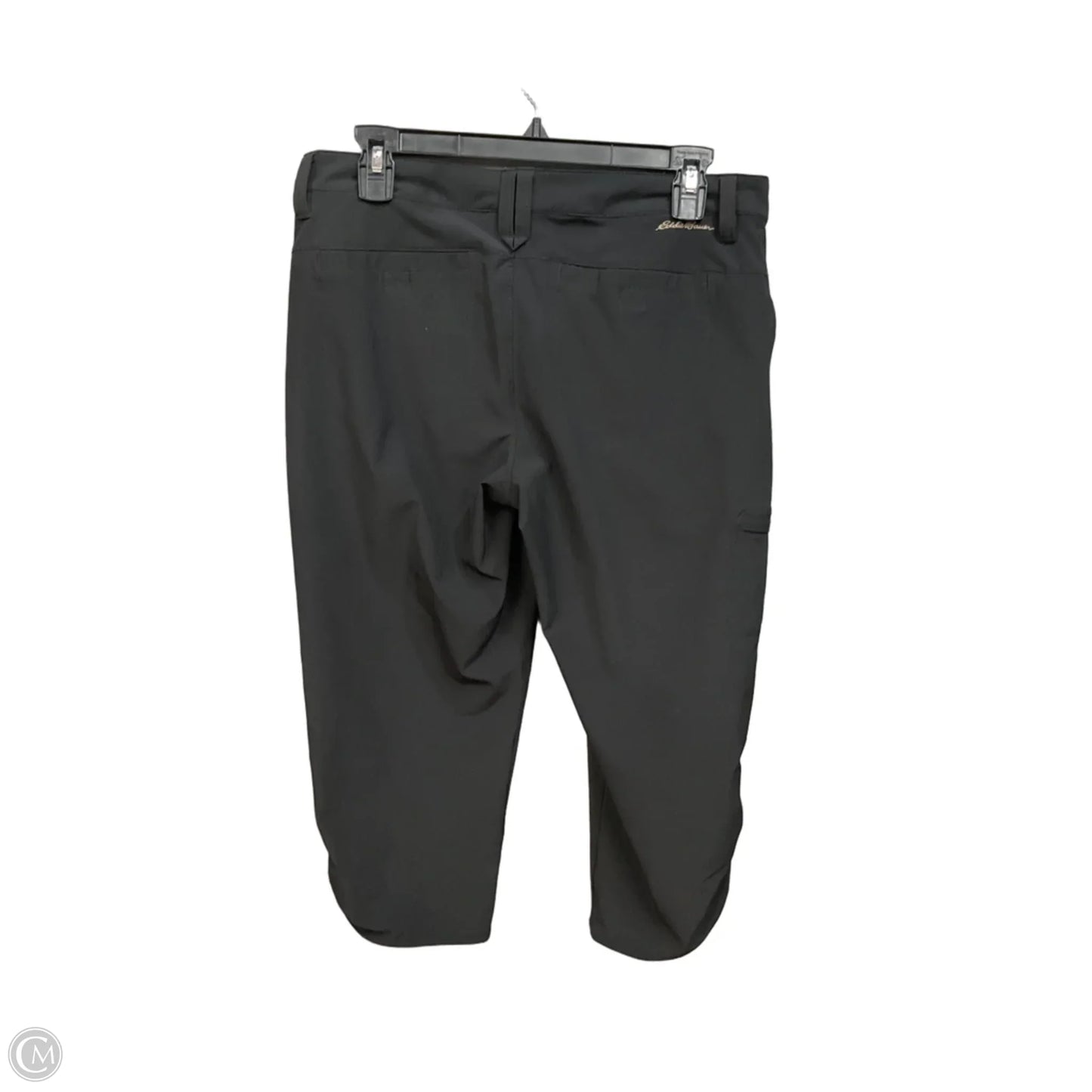 Athletic Capris By Eddie Bauer In Black, Size: M
