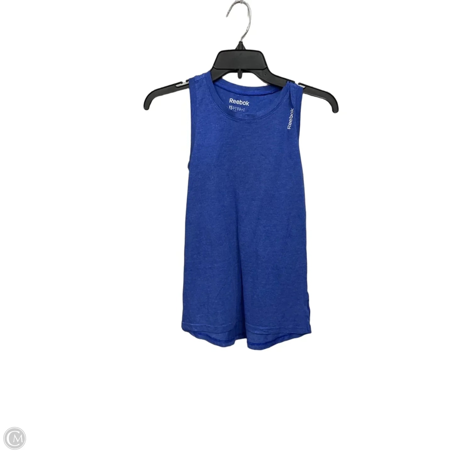 Athletic Tank Top By Reebok In Blue, Size: Xs