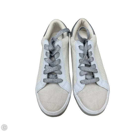 Shoes Sneakers By A New Day In Silver & Tan, Size: 9