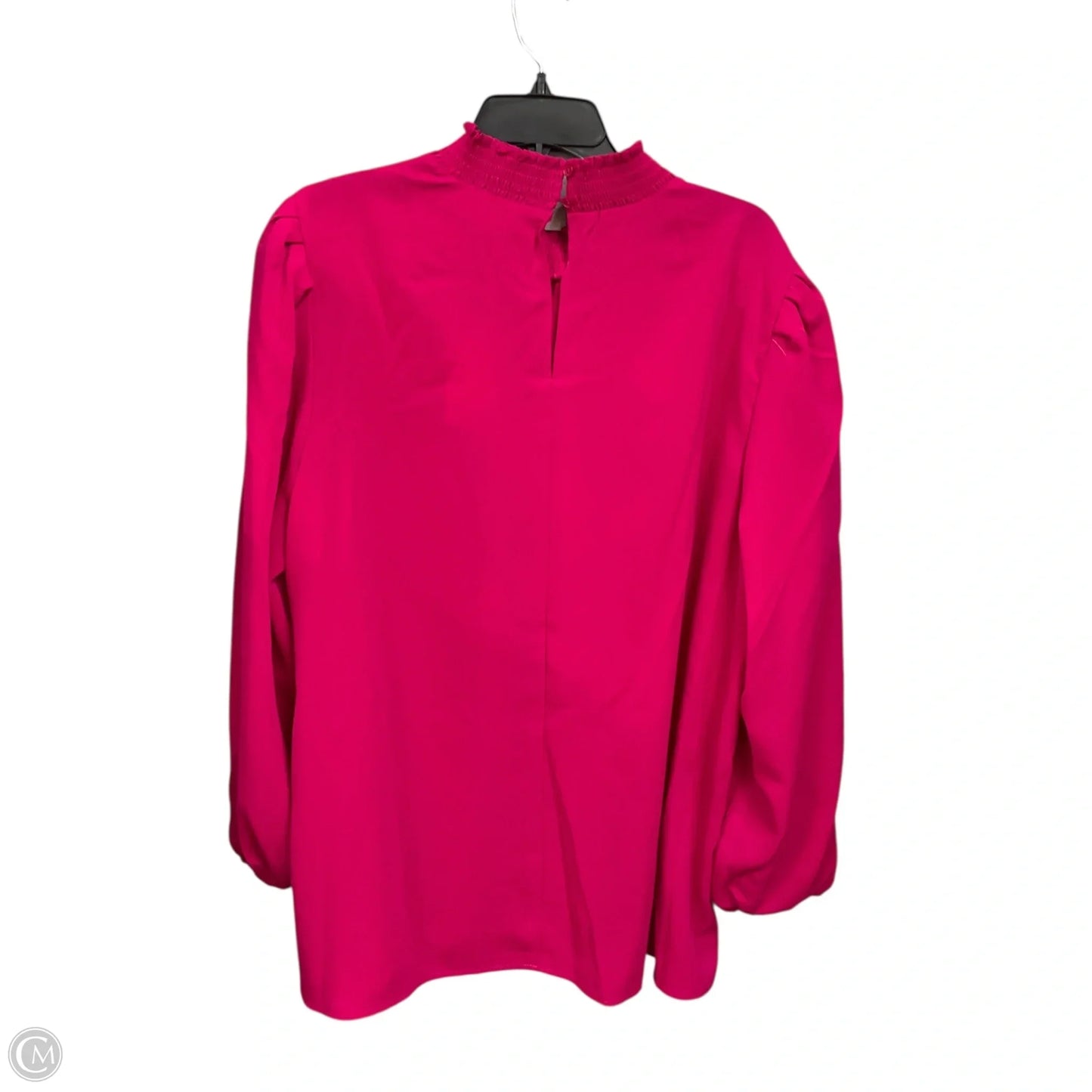Blouse Long Sleeve By Melloday In Pink, Size: 2x