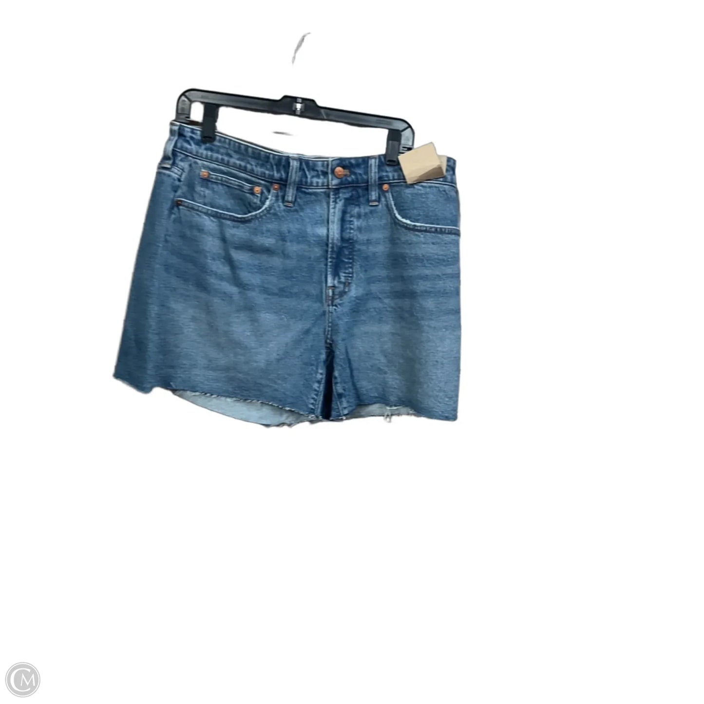 Shorts By Madewell In Blue Denim, Size: 14