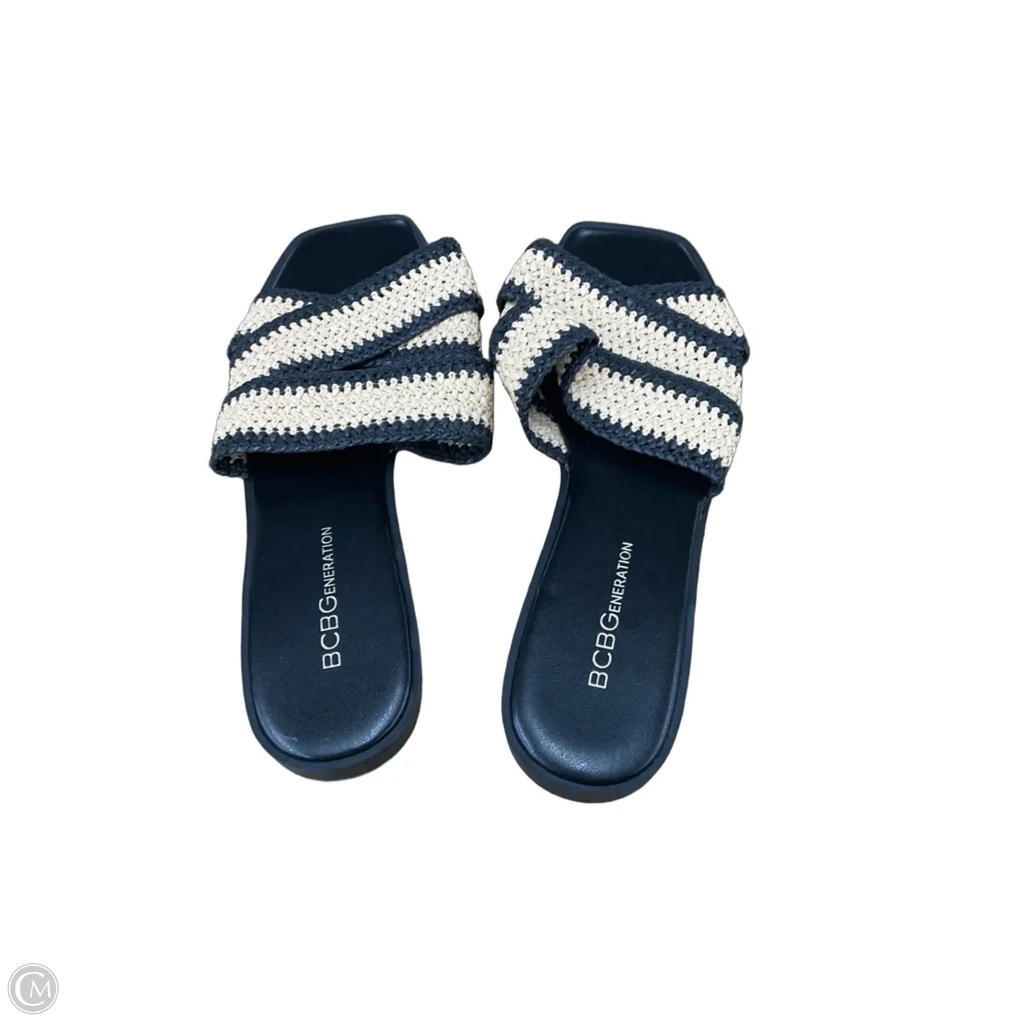 Sandals Flats By Bcbgeneration In Black, Size: 9.5