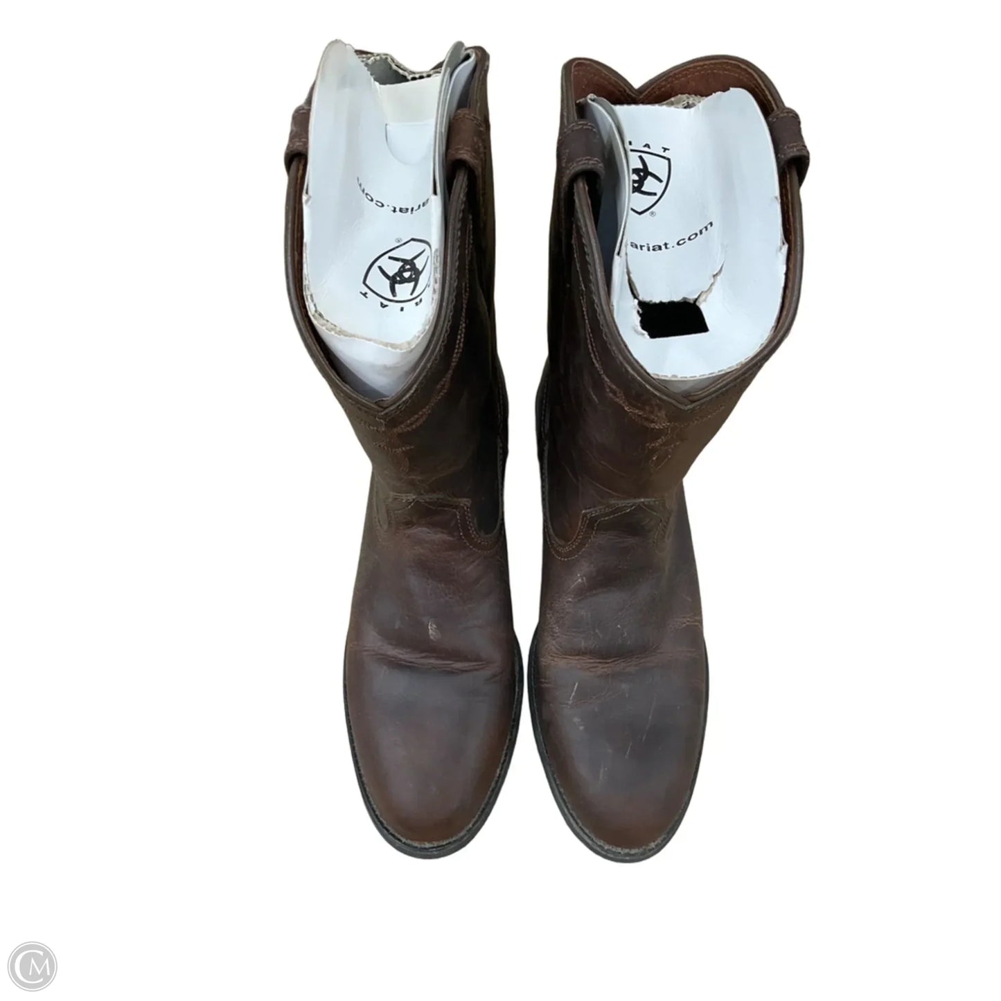 Boots Western By Ariat In Brown, Size: 9.5