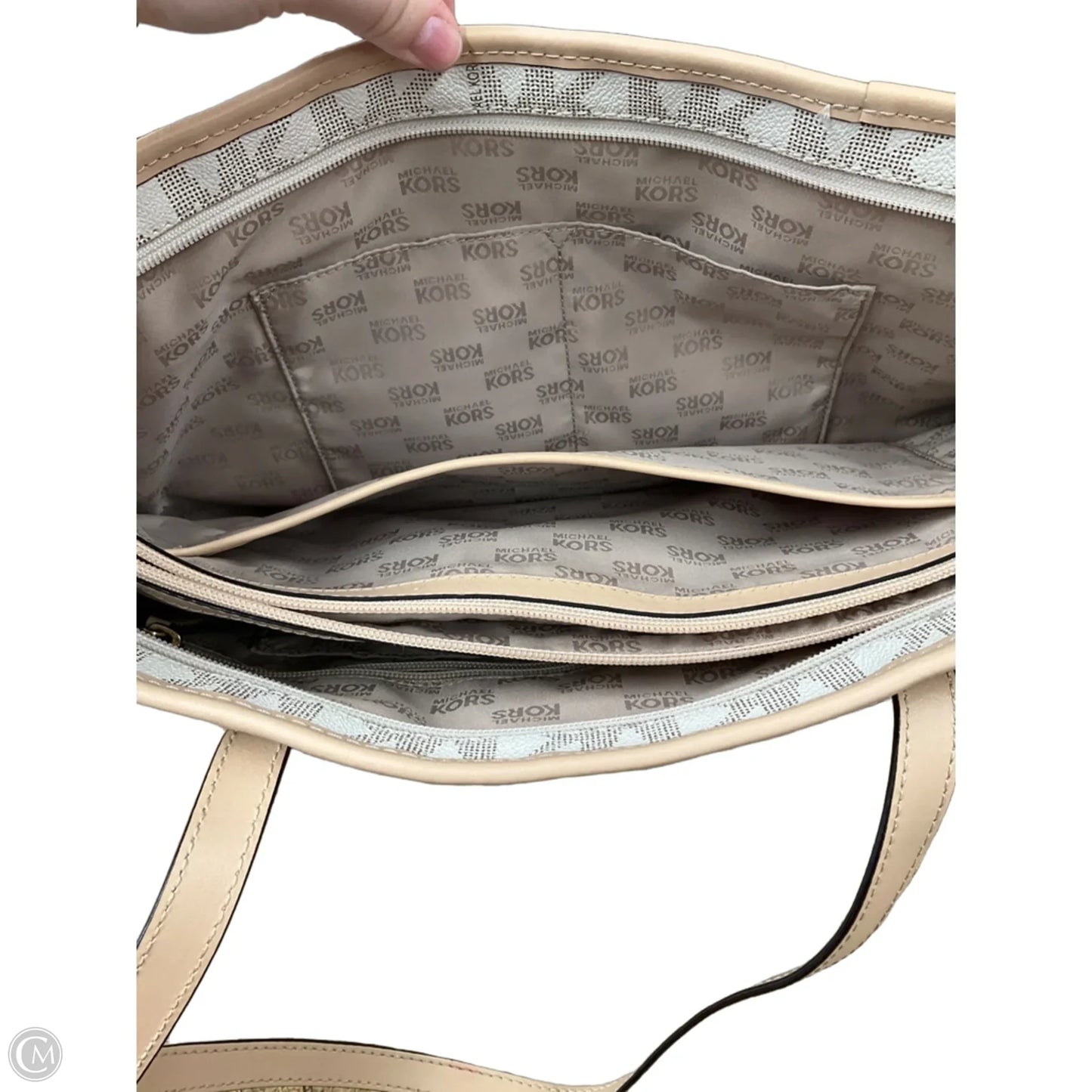 Handbag Designer By Michael Kors, Size: Large