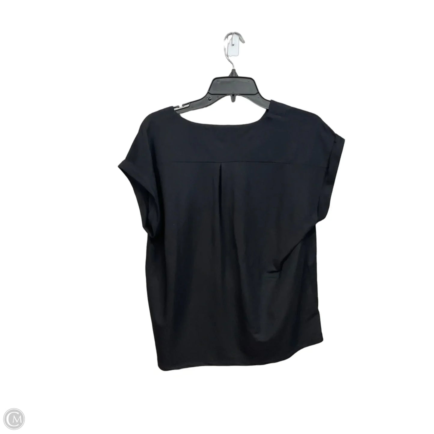 Top Short Sleeve Basic By Bobeau In Black, Size: L