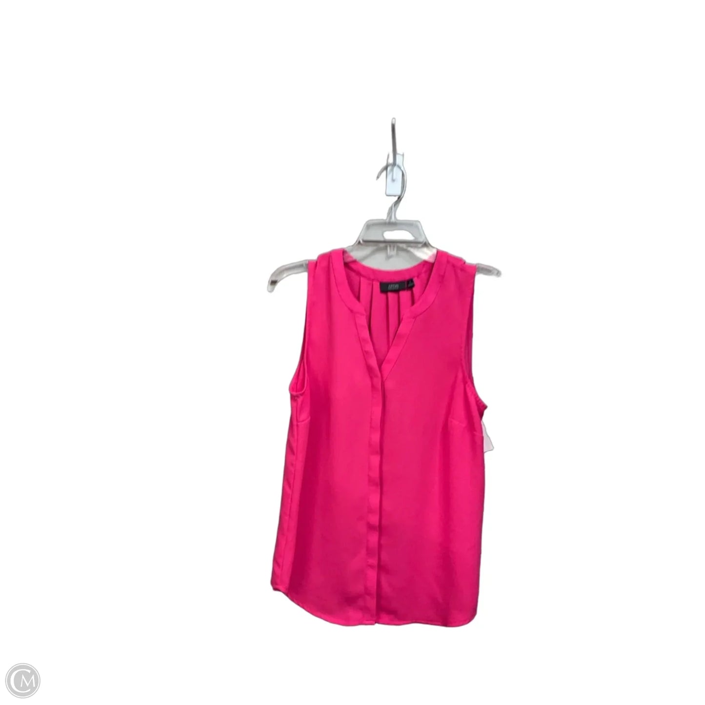 Top Sleeveless By Apt 9 In Pink, Size: S