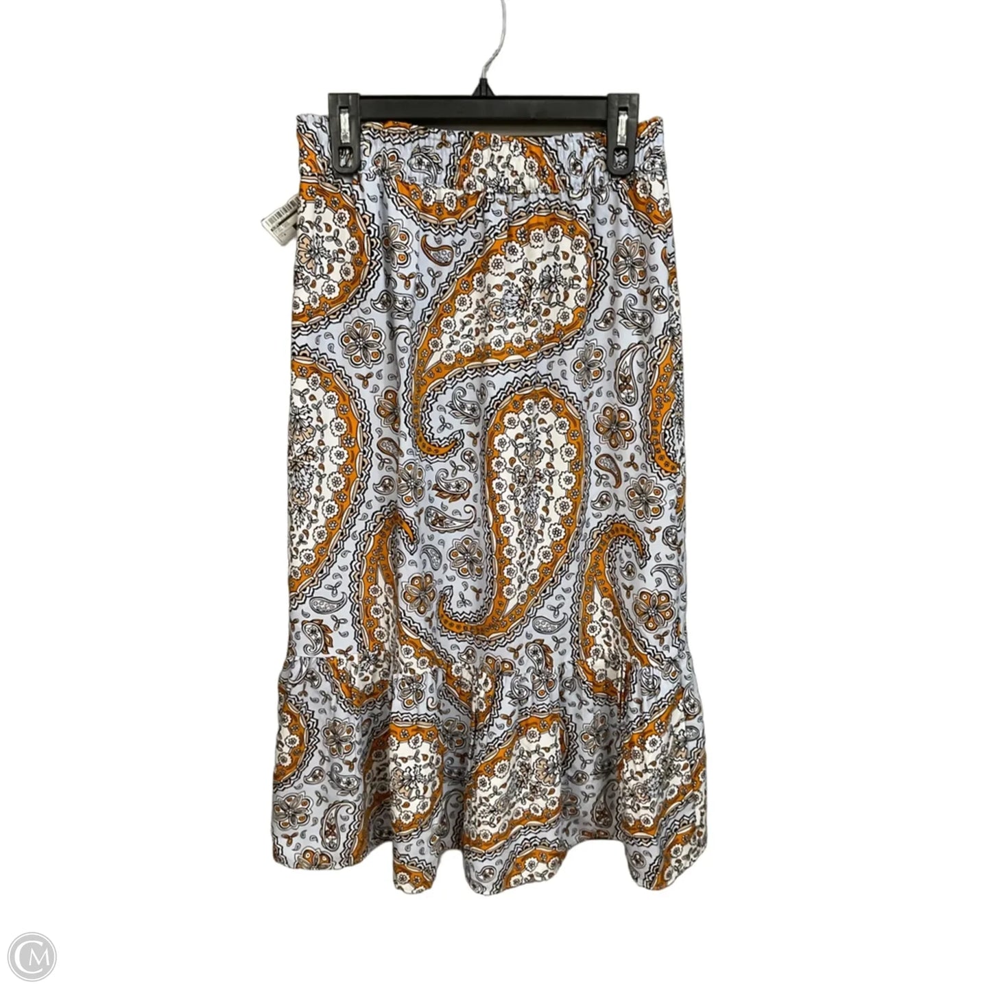 Skirt Midi By Loft In Floral Print, Size: 4