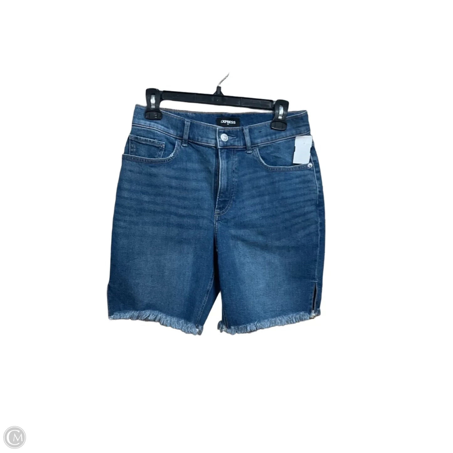 Shorts By Express In Blue Denim, Size: 4