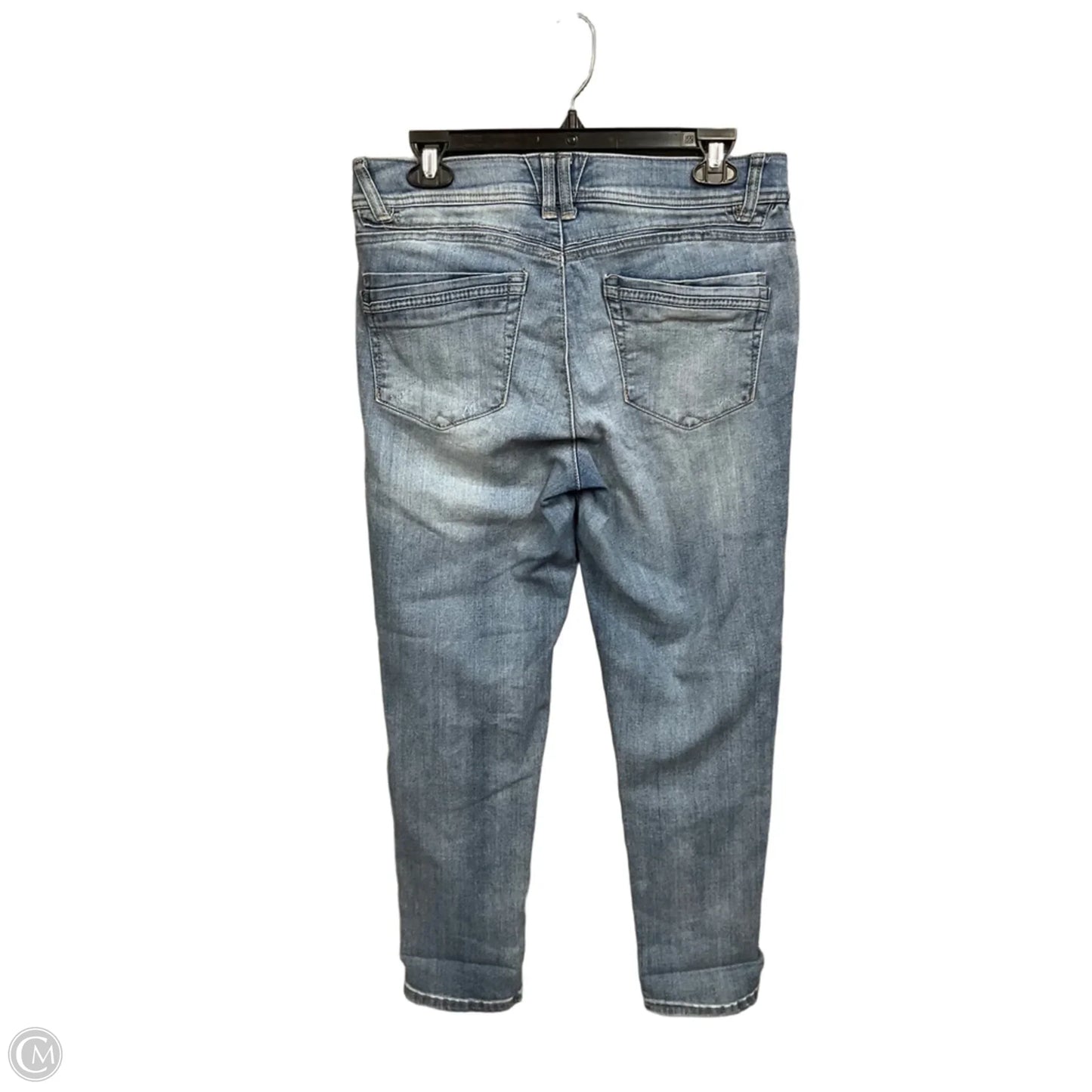 Jeans Straight By Democracy In Blue Denim, Size: 8