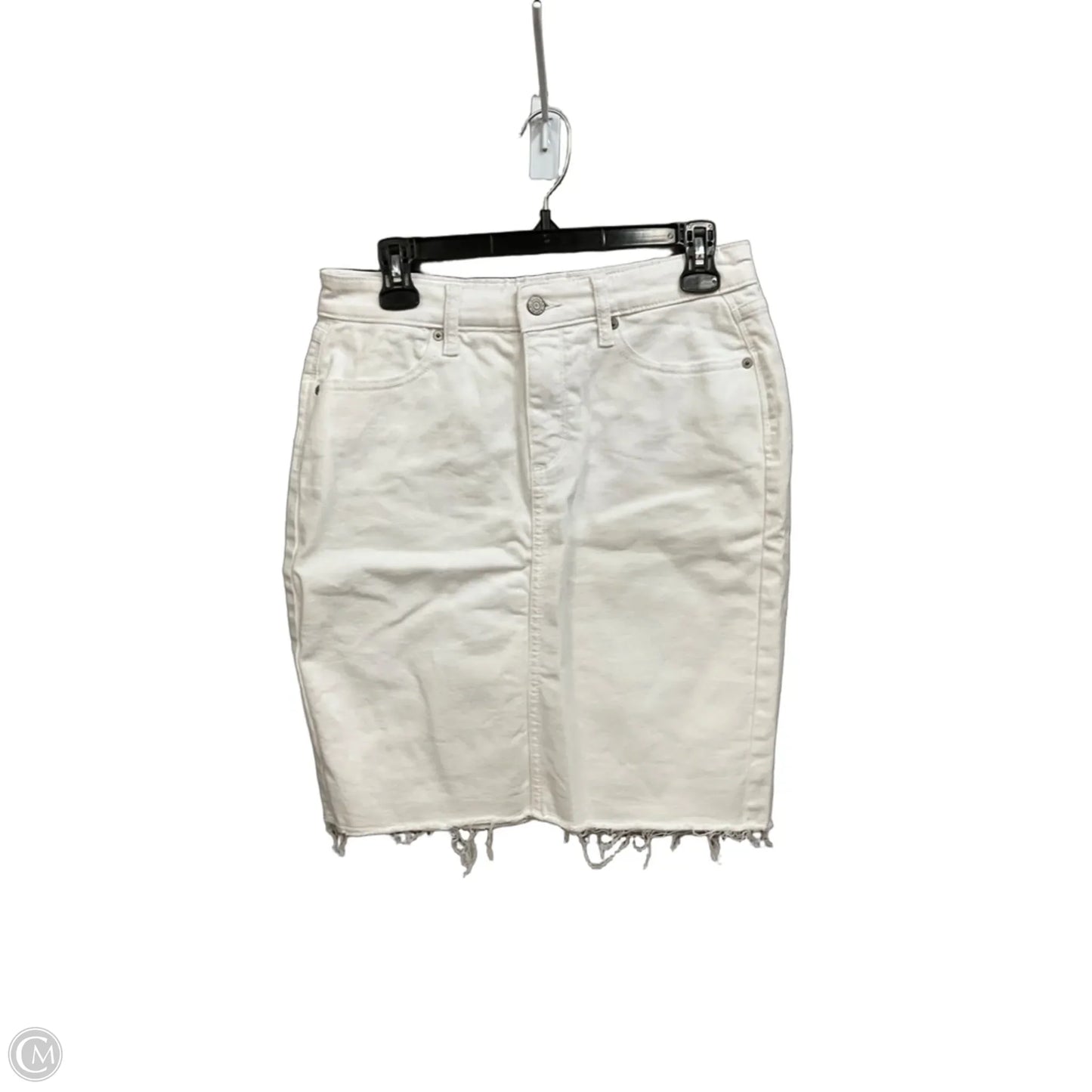 Skirt Mini & Short By Banana Republic In White, Size: 4