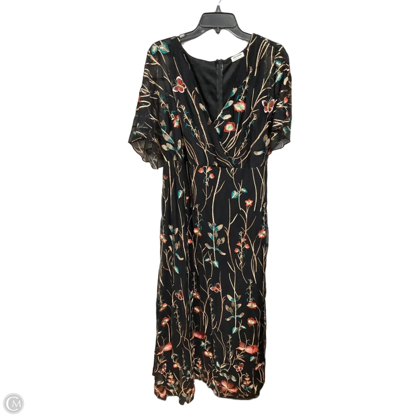 Dress Casual Maxi By Clothes Mentor In Floral Print, Size: 2x