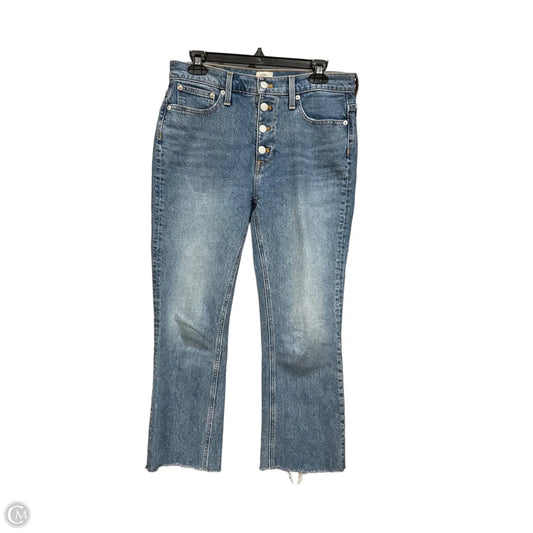 Jeans Straight By J. Crew In Blue Denim, Size: 8